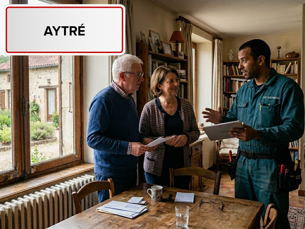 Installation de pompe à chaleur à Aytré (17440) en Charente-Maritime