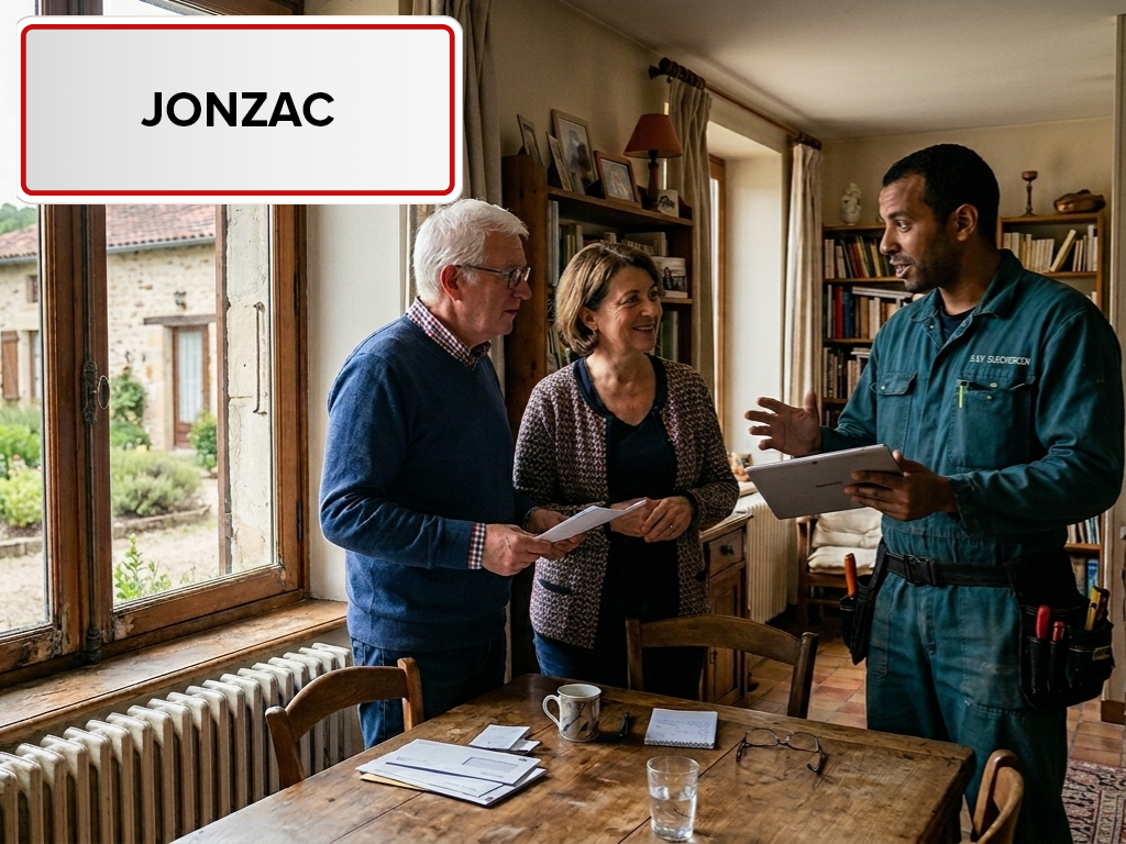 Installation de pompe à chaleur à Jonzac (17500) en Charente-Maritime